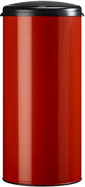 Rubbish Bin Touch waste bin Rossignol Touch 93592, 45 L, glossy red RAL 3020 ...
