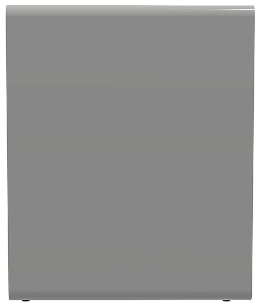 Rubbish Bin Sorted waste bin - mixed waste, Rossignol Cubatri, 55413, 90 L, grey ...