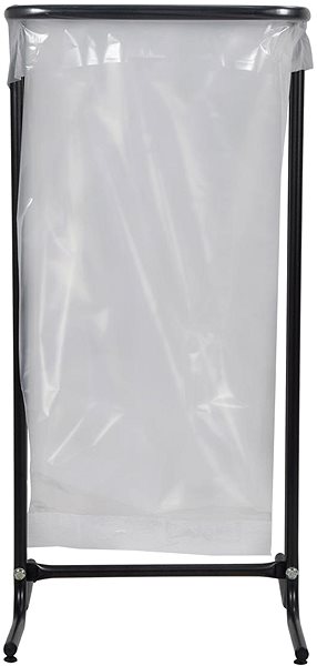 Rubbish Bin Trash bag stand Rossignol Tubag 57536, grey, 110 L ...