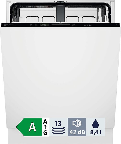 ELECTROLUX 700 E72LA100S built-in dishwasher energy label