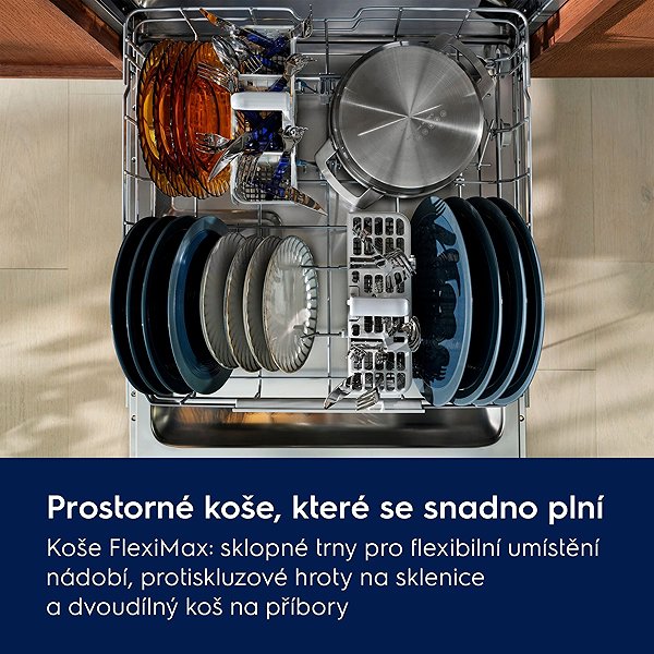 ELECTROLUX 700 E72LA100S built-in dishwasher.