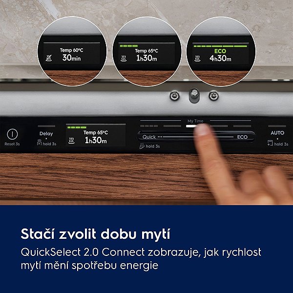 ELECTROLUX 700 E72LA100S built-in dishwasher.