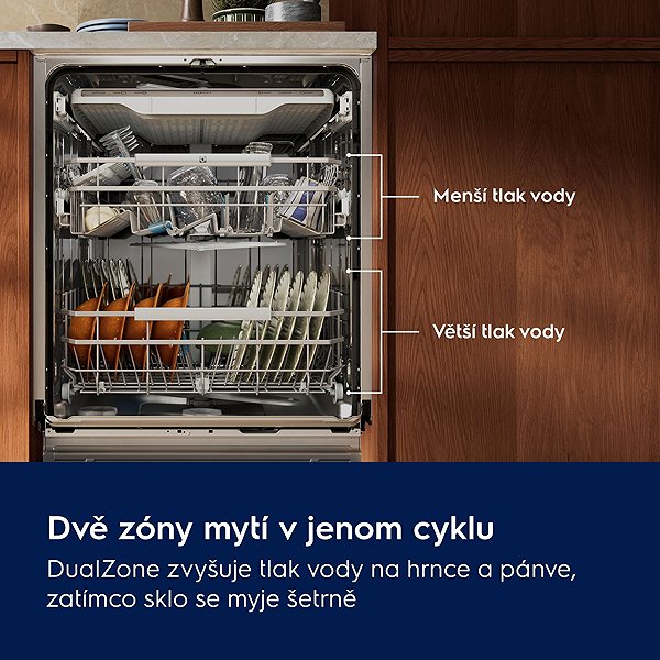 ELECTROLUX 800 E82LA220T built-in dishwasher.