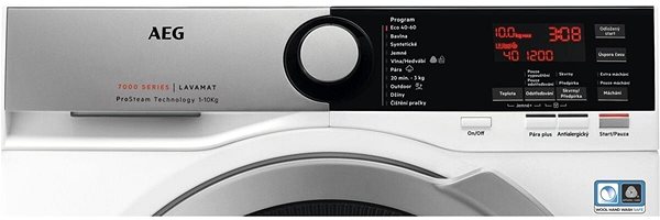Steam Washing Machine AEG ProSteam L7FBE61SC Features/technology