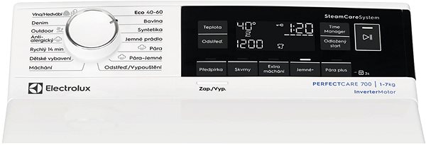 Steam Washing Machine ELECTROLUX 700 SteamCare® EW7TN13372C ...