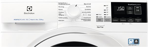 Parní pračka se sušičkou ELECTROLUX 700 DualCare™ EW7WP447WC ...