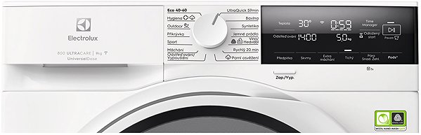Steam Washing Machine ELECTROLUX 800 UltraCare UniversalDose EW8F3494SQC ...