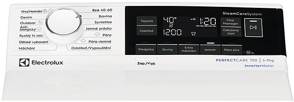 Steam Washing Machine ELECTROLUX 700 SteamCare® EW7TN3372C ...