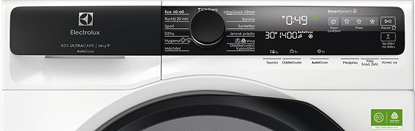 Steam Washing Machine ELECTROLUX 800 UltraCare AutoDose EW8F5412SAC ...