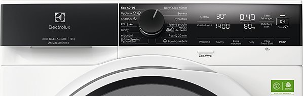 Steam Washing Machine ELECTROLUX 800 UltraCare UniversalDose EW8F4414SGUC ...