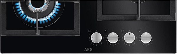 Cooktop AEG Mastery SpeedBurner HKB64420NB Features/technology