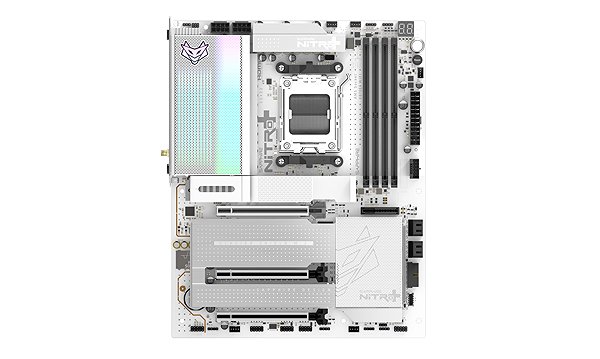 Motherboard SAPPHIRE NITRO+ X870EA PhantomLink Polar Edition ...
