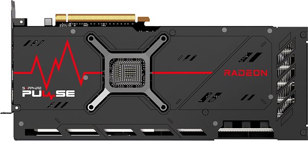 Grafická karta SAPPHIRE PULSE AMD Radeon RX 7900 XTX 24G Zadná strana
