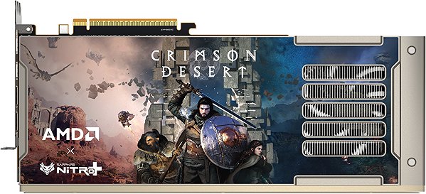 Graphics Card SAPPHIRE NITRO+ AMD Radeon RX 9070 XT GAMING OC 16G CRIMSON DESERT ...