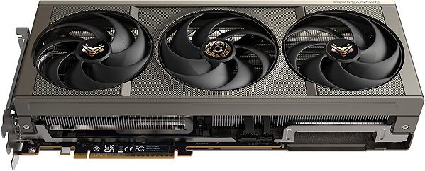 SAPPHIRE NITRO+ AMD Radeon RX 9070 XT GAMING OC 16G CRIMSON DESERT graphics card.