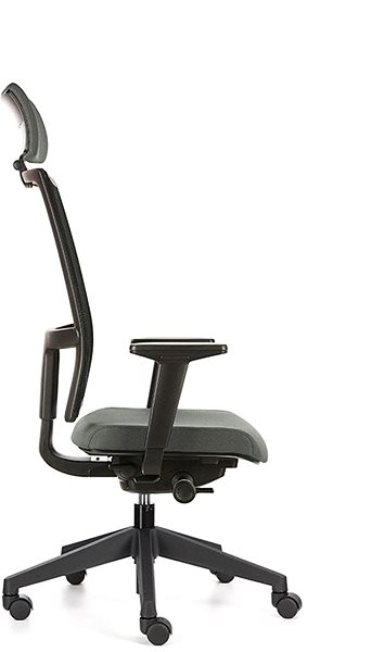 Office Chair EMAGRA TAU Grey Lateral view