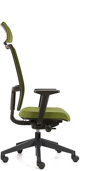 Office Chair EMAGRA TAU Green Lateral view
