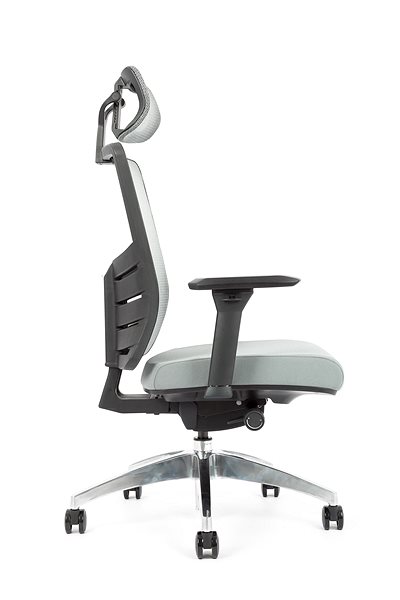 Office Chair EMAGRA U1/17 Grey Lateral view
