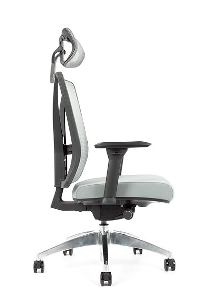 Office Chair EMAGRA U2/17 Grey Lateral view