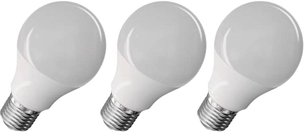 LED Bulb EMOS LED bulb True Light A60 7,2W E27 neutral white, 3 pcs ...
