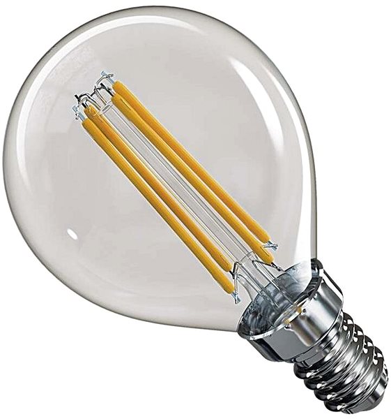 LED žiarovka EMOS LED žiarovka Filament Mini Globe 3,4 W E14 teplá biela ...