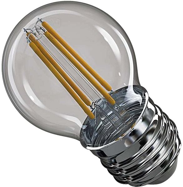 LED-Birne EMOS LED Birne Filament Mini Globe 3,4 Watt E27 - warmweiß ...