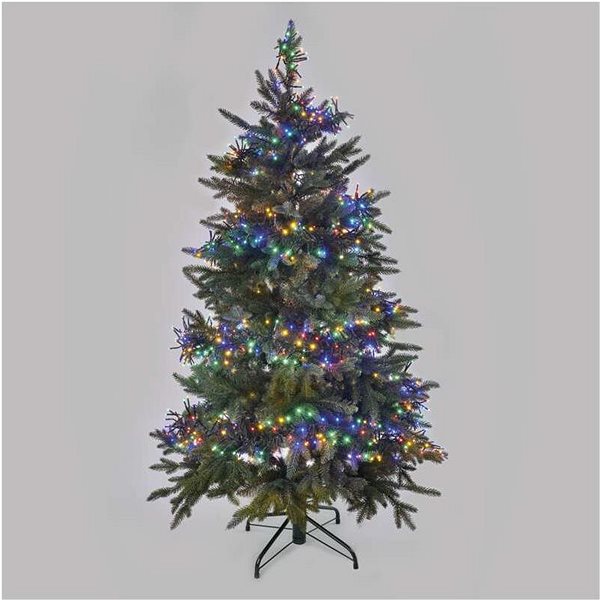 Lichterkette EMOS LED-Weihnachtskette - Igel, 7,2 m, innen und außen, Multicolor, Programme ...