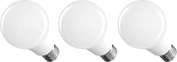 LED-Birne EMOS Classic A60, E27, 7W (60W), 806lm, neutralweiß - 3er Pack ...