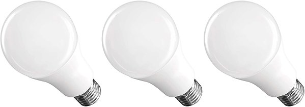 LED-Birne EMOS Classic A60, E27, 13 W (100 W), 1521 lm, neutralweiß - 3er Pack ...