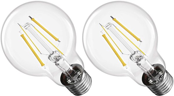 LED-Birne EMOS Filament A60 / E27 / 5,9 W (60 W) / 806 lm / warmweiß, 2 Stück ...