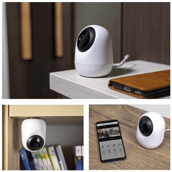 IP Camera EMOS GoSmart rotatable IP-220W with WiFi ...