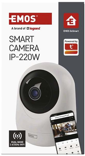IP Camera EMOS GoSmart rotatable IP-220W with WiFi ...