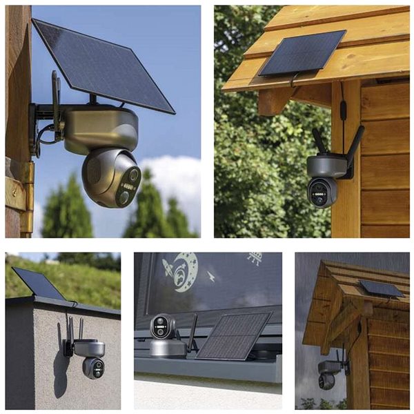 IP Camera EMOS GoSmart outdoor swivel IP-6000 OWL with 4G/LTE, grey ...