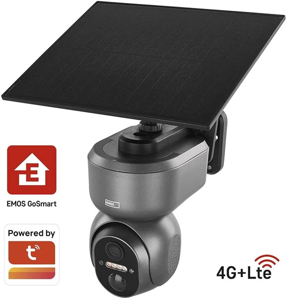 IP Camera EMOS GoSmart outdoor swivel IP-6000 OWL with 4G/LTE, grey ...