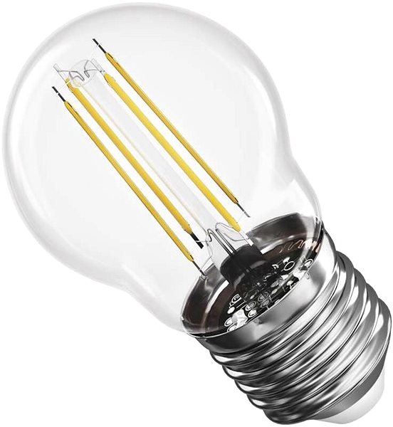 LED izzó EMOS Filament Mini Globe E27 3,4 W (40 W) 470 lm, melegfehér ...