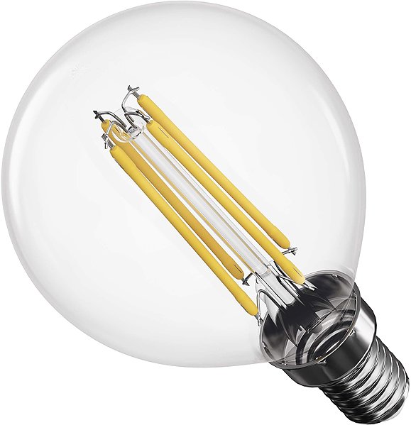 LED-Birne EMOS Filament Mini Globe E14 1,8 W (25 W) 250 lm, warmweiß ...