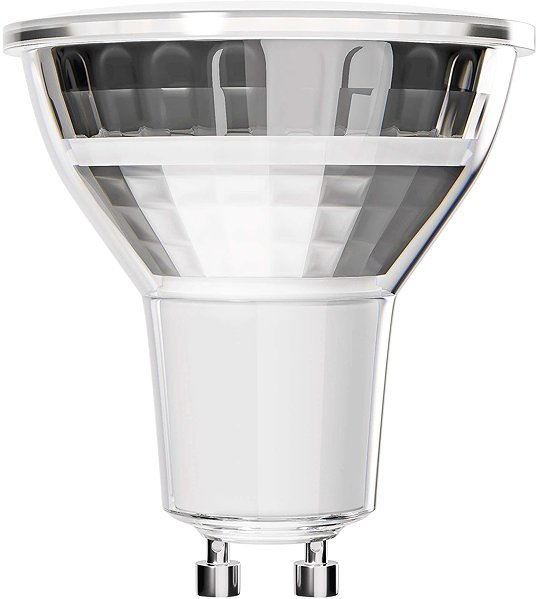 LED Bulb EMOS Classic MR16 silver, GU10, 3 W (32 W), 345 lm, warm white ...
