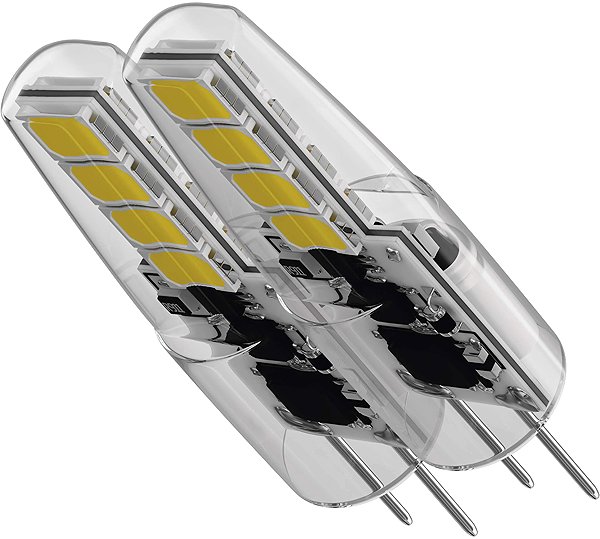 LED izzó EMOS Classic JC G4 1,9 W (21 W) 200 lm, meleg fehér - 2 db a csomagban ...