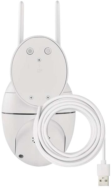 IP kamera EMOS GoSmart IP-800 WASP kültéri forgatható kamera Wi-Fi-vel, fehér ...
