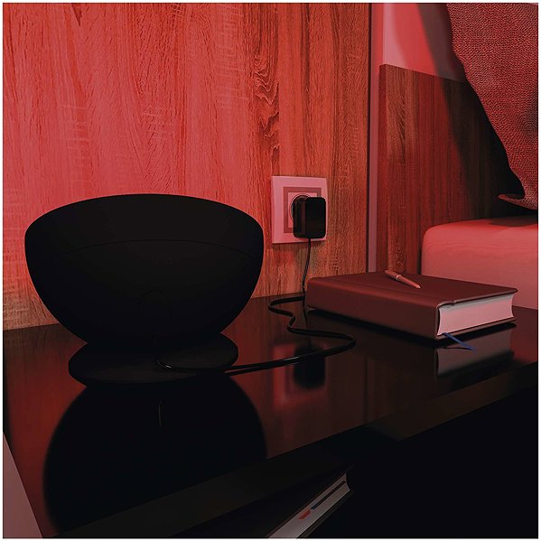 Tischlampe EMOS GoSmart LED-Ambienteleuchte, schwarz, warmweiß-kaltweiß / RGB, Wi-Fi ...