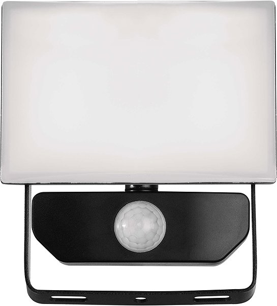 LED Reflector EMOS TAMBO with motion sensor, 10 W, 1000 lm, black ...
