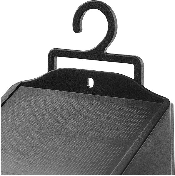 Garden lighting EMOS LUNIS solar LED, with motion sensor, 220 lm, black, neutral white .