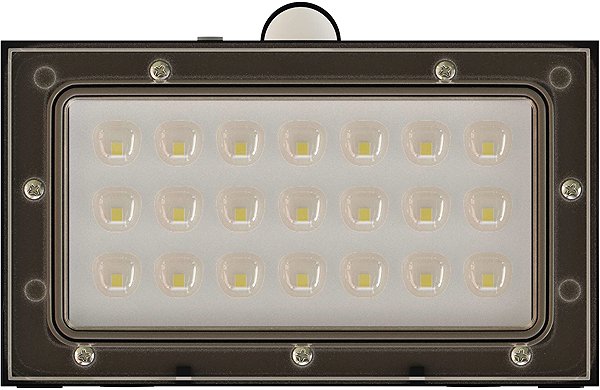 Garden lighting EMOS BRIXO solar LED, with motion sensor, 350 lm, black, neutral white .