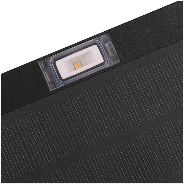 Garden lighting EMOS BRIXO solar LED, with motion sensor, 350 lm, black, neutral white .