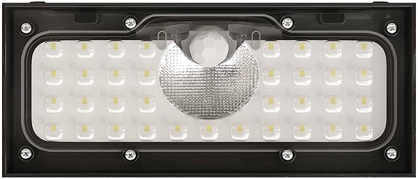 Garden lighting EMOS BRIXO solar LED, with motion sensor, 900 lm, black, neutral white .