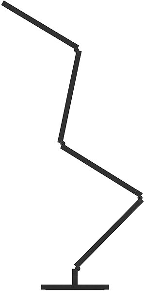 Stehlampe EMOS GoSmart LED Stehlampe, schwarz, 175 cm, warmweiß / RGBIC, Wi-Fi ...