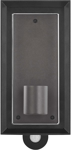 Garden light EMOS with twilight sensor MALVA, wall-mounted, 13 × 12 × 28 cm, 1 × E27, 15 W .