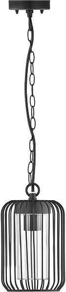 Garden lighting EMOS SALVIA, pendant, 16 × 16 × 32 cm, 1 × E27, 15 W .