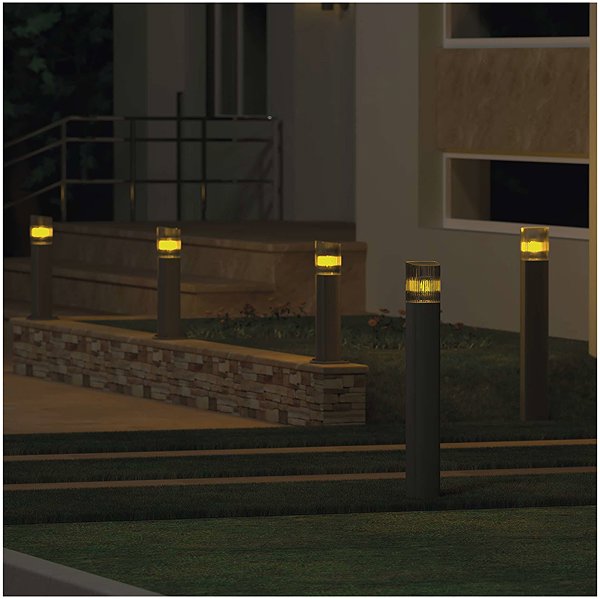 Garden lighting EMOS LANA column, 15.4 x 13.3 x 45 cm, 1 x E27, 25 W .
