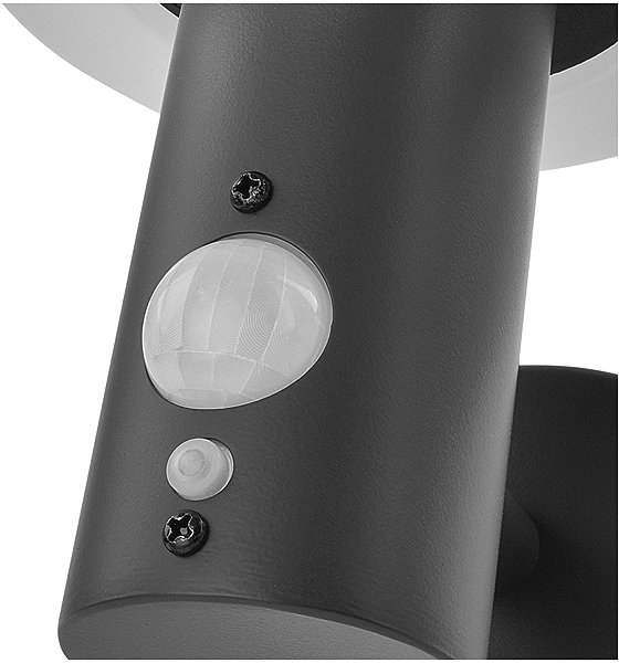 Garden lighting EMOS TERION LED solar wall light, with dusk sensor, 12.5 × 14.7 × 14.6 cm .